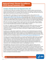 National Enteric Disease Surveillance  COVIS annual summary 2014
