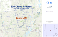 500 Cities Project Local Data for Better Health 2014 Carmel Indiana