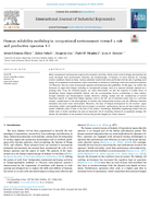 Human Reliability Modeling in Occupational Environments Toward a Safe and Productive Operator 40