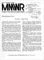 MMWR Morbidity and Mortality Weekly Report April 30 1976  Vol 25  No 16