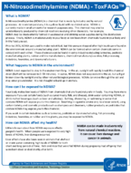 NNitrosodimethylamine NDMA  ToxFAQs