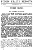 Weekly Reports for SEPTEMBER 15 1911