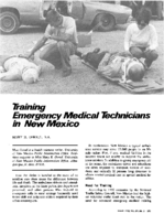 Training emergency medical technicians in New Mexico