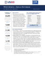 West Africa  Ebola Outbreak Fact Sheet 22 Fiscal Year FY 2015
