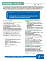 Acrilamida ToxFAQsTM  CAS n 79061