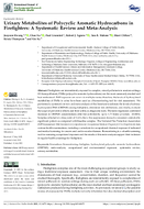 Urinary metabolites of polycyclic aromatic hydrocarbons in firefighters a systematic review and metaanalysis