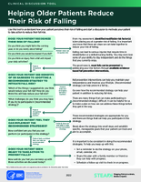 Helping Older Patients Reduce  Their Risk of Falling  CLINICAL DISCUSSION TOOL