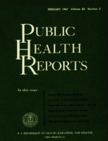 Public Health Reports  v 82 no 2 February 1967  cover