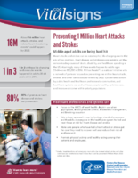 Preventing 1 Million Heart Attacks and Strokes MiddleAged Adults Are Being Hard Hit CDC Vital Signs September 6 2018