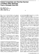 Animal companions and oneyear survival of patients after discharge from a coronary care unit