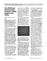The Nlm And Grateful Med Promise Public Health And Policy