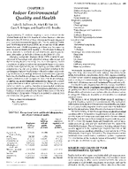 Indoor Environmental Quality and Health