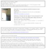 Effects of Retrofit Emission Controls and Work Practices on Perchloroethylene Exposures in Small DryCleaning Shops
