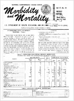 Morbidity and Mortality Weekly Report Vol 17 No 18 week ending May 4 1968