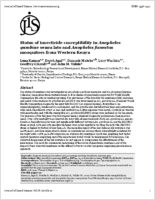 Status of Insecticide Susceptibility in Anopheles gambiae Sensu Lato and Anopheles funestus Mosquitoes from Western Kenya