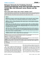 Biological Networks for Predicting Chemical Hepatocarcinogenicity Using Gene Expression Data from Treated Mice and Relevance across Human and Rat Species
