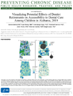 Visualizing Potential Effects of Dentist Retirements on Accessibility to Dental Care Among Children in Alabama 2019