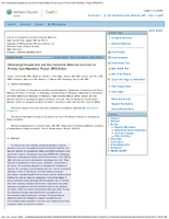 Developing occupational and environmental medicine curricula for primary care residents project EPOCHEnvi
