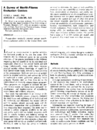 A Survey Of HealthFitness Evaluation Centers