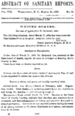 Abstract of sanitary reports  v 8 no 13 March 31 1893