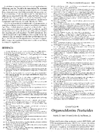 Organochlorine Pesticides