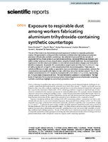 Exposure to respirable dust among workers fabricating aluminium trihydroxidecontaining synthetic countertops