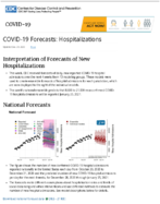 Coronavirus Disease 2019 COVID19 COVID19 Forecasts Hospitalizations December 30 2020