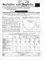Morbidity and Mortality Weekly Report Vol 12 No 23 for Release June 14 1963