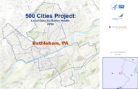 500 Cities Project Local Data for Better Health 2014 Bethlehem PA