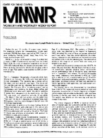 MMWR Morbidity and Mortality Weekly Report May 28 1976  Vol 25  No 20