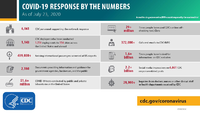 COVID19 Response by the Numbers As of July 23 2020