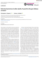 Extreme Heat Stress in Older Adults A Punch to the Gut Kidneys or More