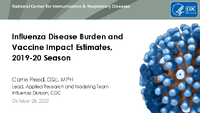 Influenza Disease Burden and Vaccine Impact Estimates 201920 Season
