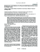 Development and Evaluation of an EnzymeLinked Immunosorbent Assay for Dengue Capsid