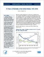 75 years of mortality in the United States 19352010