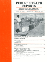 Public Health Reports  v 110 no 2  cover