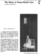 The Status Of Prison Health Care A Review Of The Literature