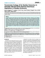 Transmission Ecology of Sin Nombre Hantavirus in Naturally Infected North American Deermouse Populations in Outdoor Enclosures