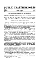 Weekly Reports for APRIL 15 1927