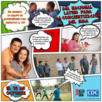 Da nacional Latino para la concientizacin del sida 15 octubre 2017