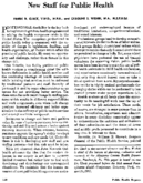 New Staff For Public Health