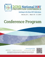 2019 National HIV Prevention Conference  Getting to No New HIV Infections Atlanta GA March 1821 2019  conference program
