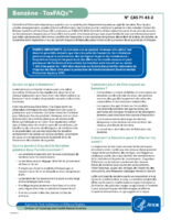 Benzne  ToxFAQs  N CAS 71432