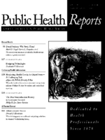 Public Health Reports  v 112 no 2  table of contents