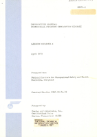 Instructor Manual Industrial Hygiene Chemistry Course Lesson Number 4