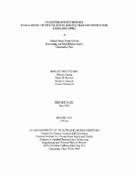InDepth Survey Report Evaluation of Ventilation and Filtration System for LMDS and DPRC at United States Postal Service Processing and Distribution Center Cincinnati Ohio