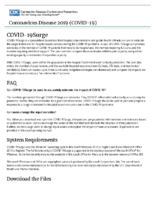Criteria for Return to Work for Healthcare Personnel with Confirmed or Suspected COVID19 Interim Guidance Aug 10 2020