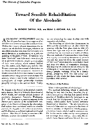 Toward sensible rehabilitation of the alcoholic