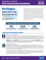 State Immunization Investments Washington