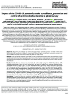 Impact of the COVID19 pandemic on the surveillance prevention and control of antimicrobial resistance a global survey
